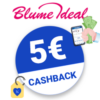 5€ Blume Ideal Cashback