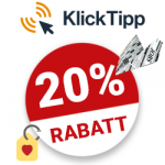 20% KlickTipp Gutschein