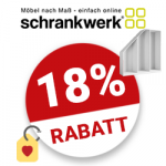 18% Schrankwerk Gutschein