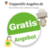 Treppenlift-Angebot Gutschein Gratis Angebot
