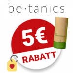 5€ be tanics Gutschein