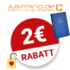 2€ Justmind Gutschein