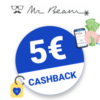 5€ Mr Beam Cashback