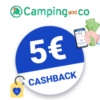 5€ Camping and Co Cashback