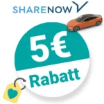 5€ SHARE NOW Gutschein