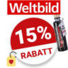 15% Weltbild Gutschein