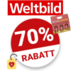 70% Weltbild Gutschein