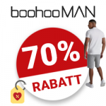 70% boohooMAN Gutschein