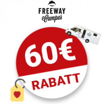 60€ Freeway Camper Gutschein