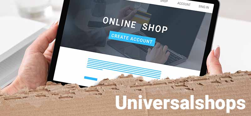 Nachhaltige Universal-Onlineshops