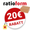 20€ Ratioform Gutschein