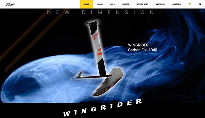 Wingrider Wingriding mit SUP Board