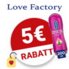 5€ LoveFactory Gutschein