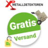 XP-Metalldetektoren Gutschein Gratis Versand