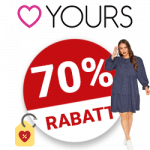 70% Yours Clothing Gutschein