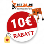 10€ pft24 Gutschein
