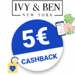 5€ Ivy & Ben Cashback