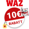 10€ WAZ Gutschein
