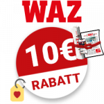 10€ WAZ Gutschein