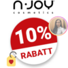 10% N-Joy Cosmetics Gutschein Influencer