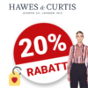 20% Hawes & Crutis Gutschein