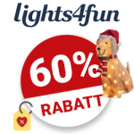 60% Lights4fun Gutschein
