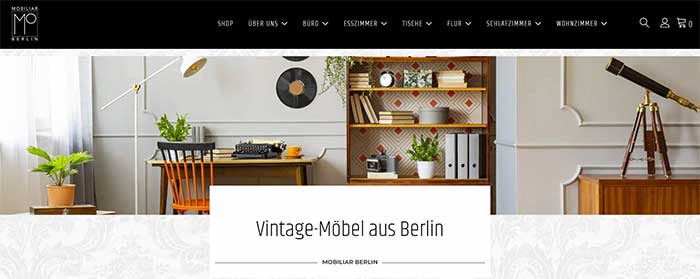 Mobiliar-Berlin Vintage-Möbel
