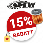 15% Motorradteile-Express Gutschein