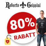 80% Roberto Geissini Gutschein