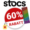 60% STOCS Gutschein