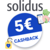 5€ Solidus Cashback
