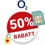 50% o2 Gutschein