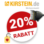 20% Musikhaus Kirstein Gutschein