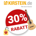 30% Musikhaus Kirstein Gutschein