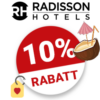 10% Radisson Hotels Gutschein