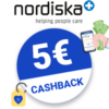 5€ Nordiska Cashback