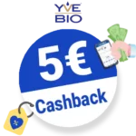 5€ YVE-BIO Cashback