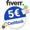 5€ Fiverr Cashback