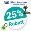 25% Best Western Gutschein
