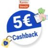 5€ Kamin-Store24 Cashback