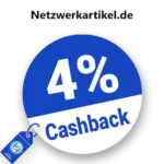4% Netzwerkartikel.de Cashback – AUF ALLES