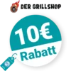 10€ 360° BBQ Rabatt – Newsletter
