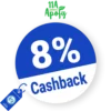 8% Apofy Cashback – AUF ALLES
