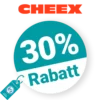 30% CHEEX Rabatt – Im Jahresabo
