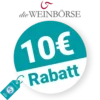 10€ Die Weinbörse Rabatt – Newsletter
