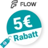5€ Flow Recovery Rabatt – Newsletter