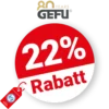 22% GEFU Rabatt – Sale