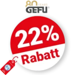22% GEFU Rabatt – Sale