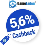 5,6% GameLaden Cashback – AUF ALLES