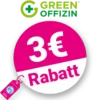 3€ Green Offizin Gutschein – AUF ALLES